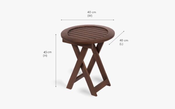 Round Folding Table - Image 5