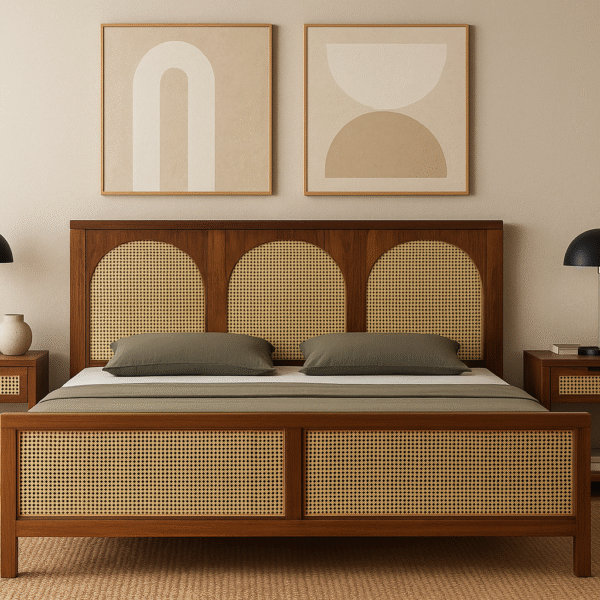 Samaya Sheesham Cane Bed