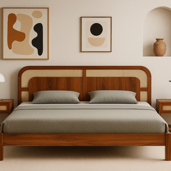 Samudra Sheesham Cane Bed