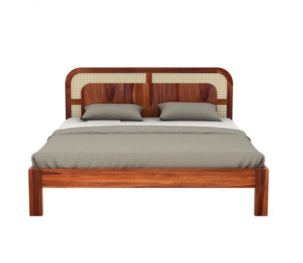 Samudra Sheesham Cane Bed - Image 2