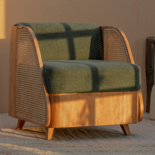 Samaya Mango Wood Sofa