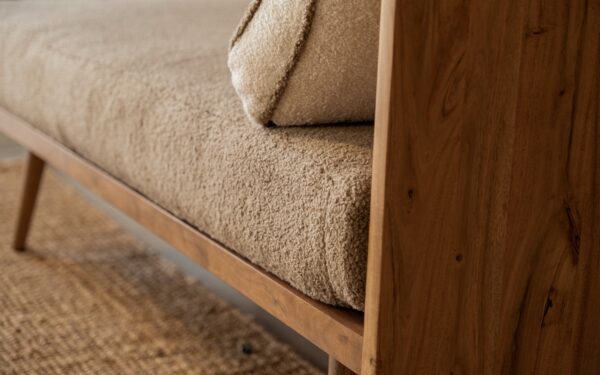 Samudra Sheesham Wood Relaxing Bench - Image 4