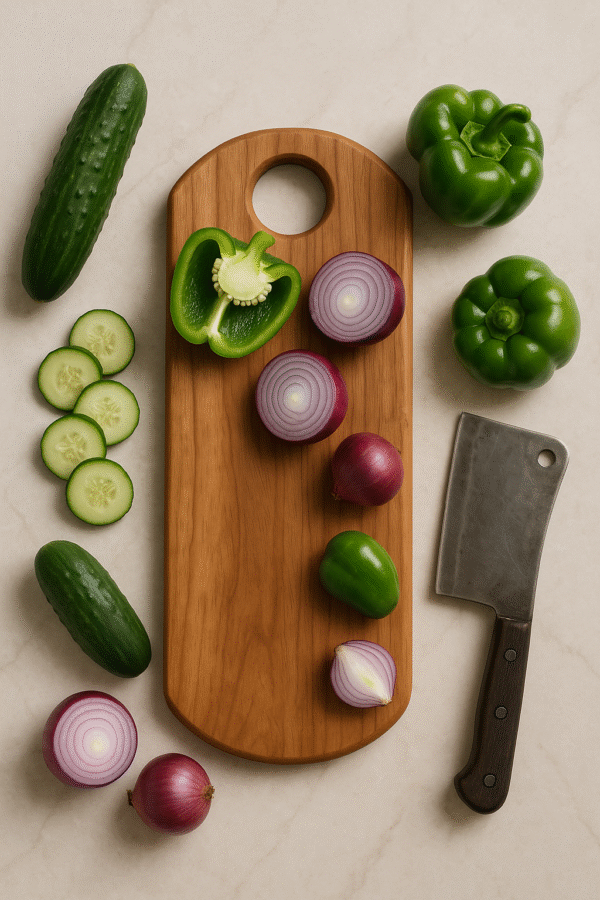 Crescent Slice Chopping Board