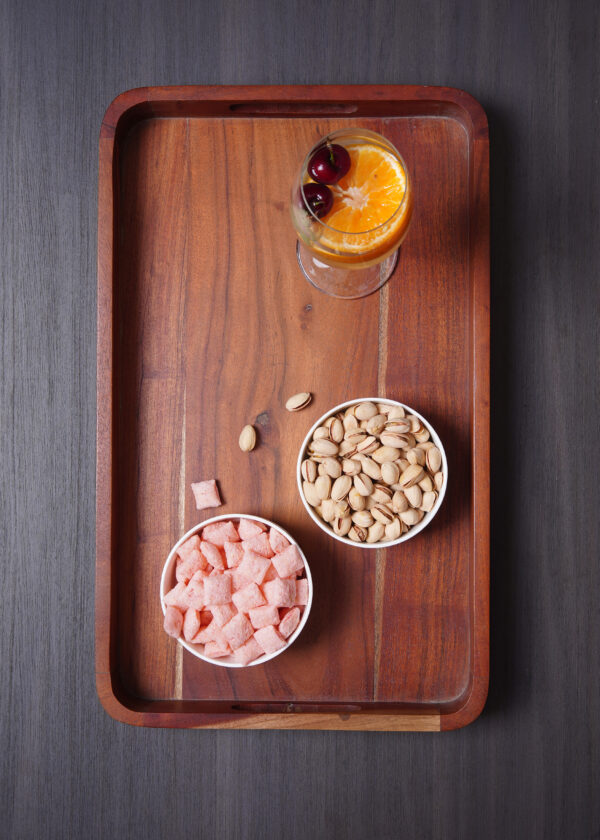 Solid Wood Rectangular Serving Tray - Image 4