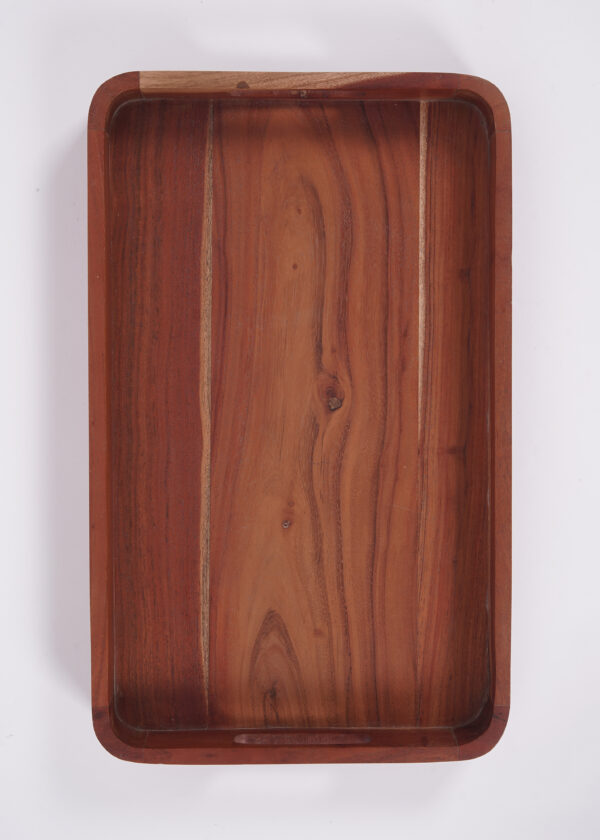 Solid Wood Rectangular Serving Tray - Image 5