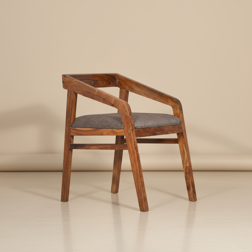 Aarav Sheesham Wood Chair - Image 2